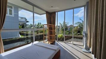 Deluxe Villa, 4 Bedrooms, Balcony, Garden View | 4 bedrooms, desk, free WiFi