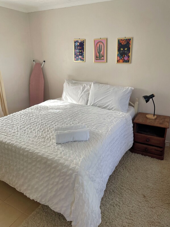 1 bedroom, iron/ironing board, WiFi, bed sheets