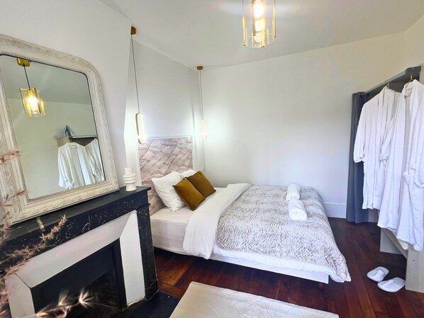 1 makuuhuone, silitysrauta/-lauta, Wi-Fi, vuodevaatteet