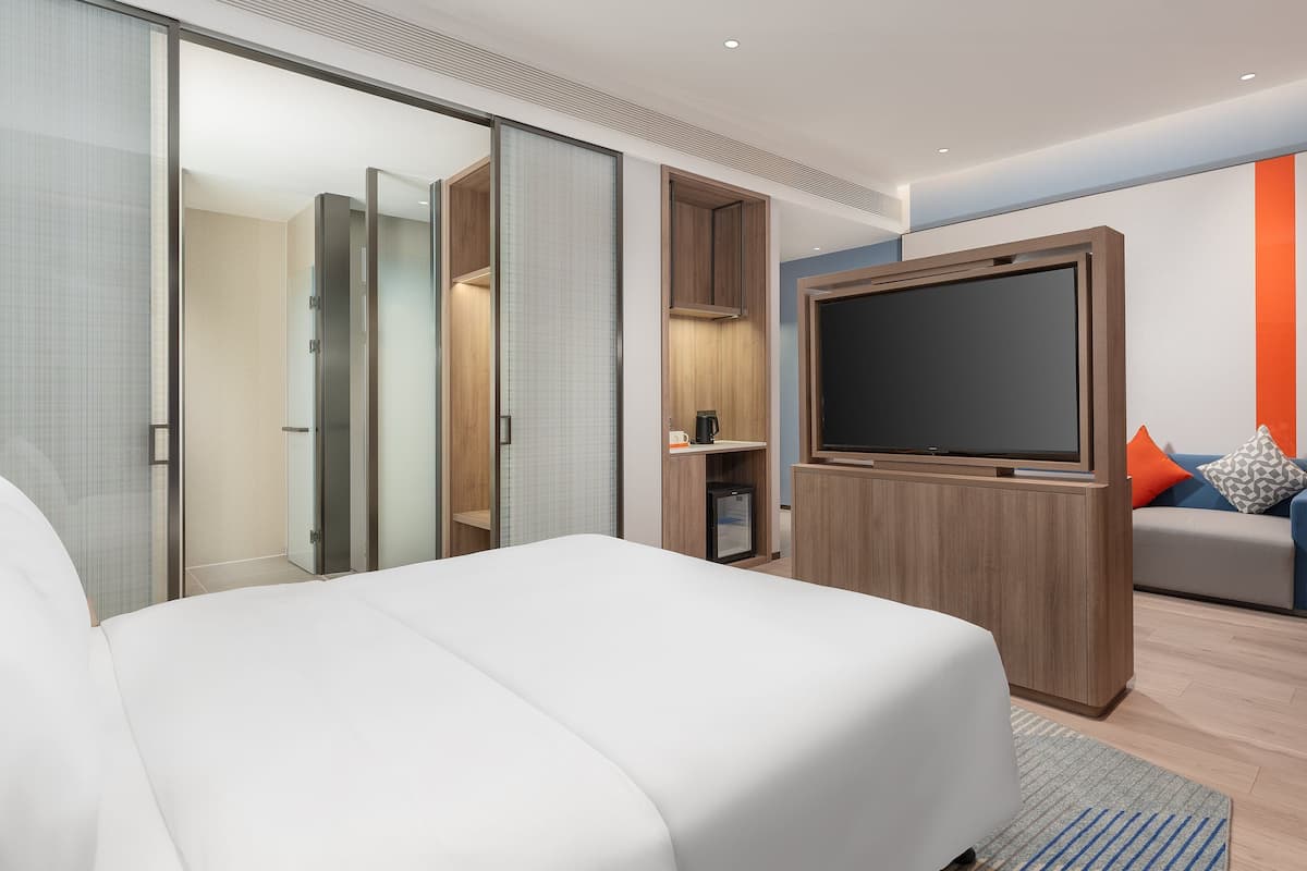 Chambre, 1 trĂšs grand lit