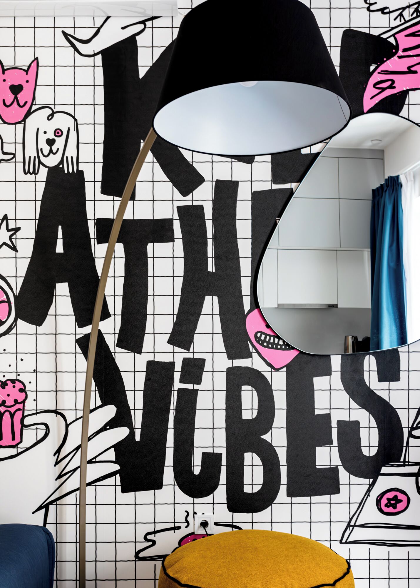 MIXT Chroma 1-bed | Coin séjour