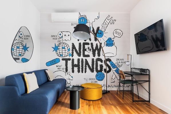 MIXT Chroma 1-bed | Coin séjour