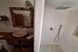 Shower, hair dryer