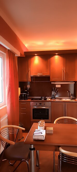 Private kitchen - Vintage apartment 2 Bedroom (Gudauri)