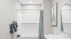 Hair dryer, towels - Reluxme | Chic 1BR Near Mall & Airport (Charlotte)