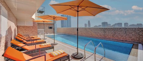 Piscine sur le toit