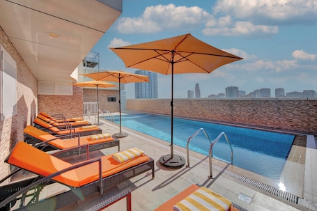 Rooftop pool
