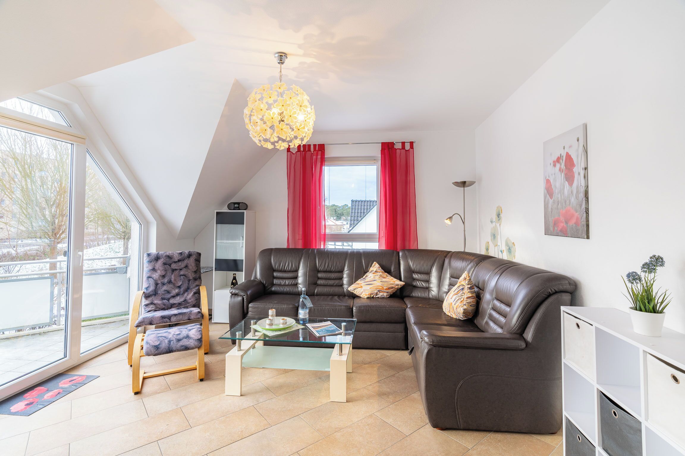 Fernseher, DVD-Player, Stereoanlage