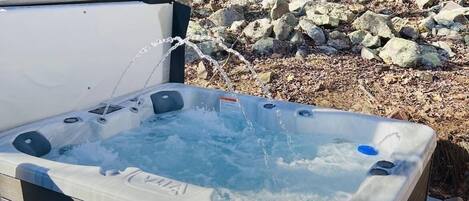 Bain à remous extérieur