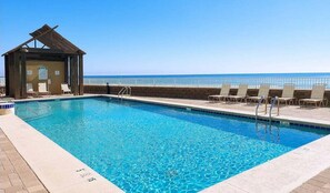 Indoor pool - Romar Place 101 | Beachfront Garden Level Corner Condo | Pools, Gym. Sauna | Beach Getaways (Orange Beach)
