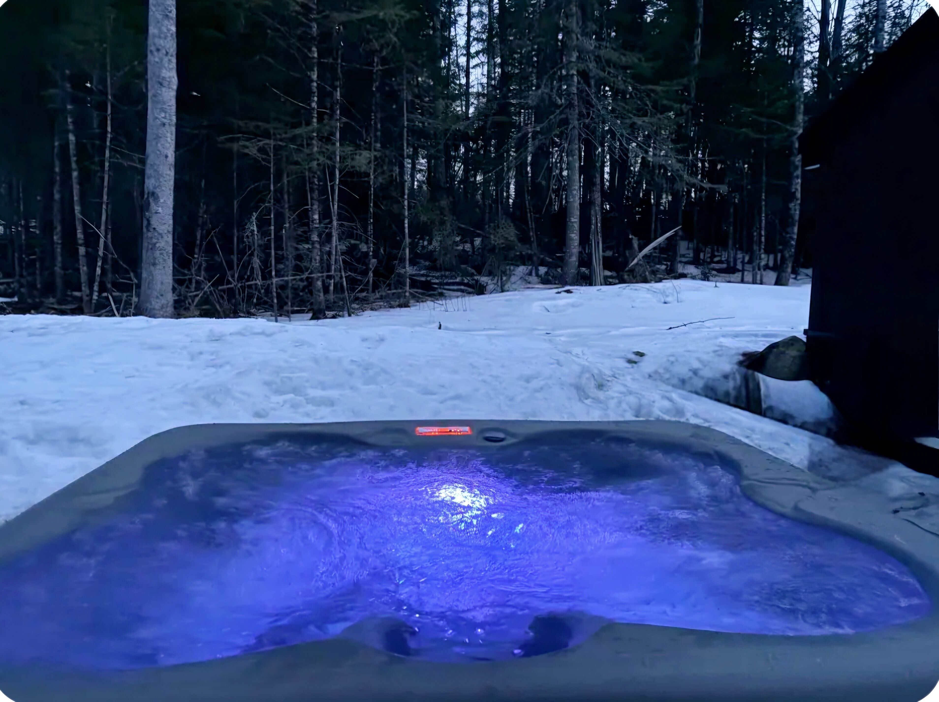 Bain à remous extérieur