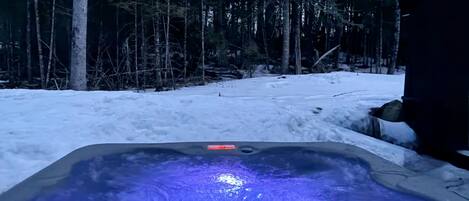 Idromassaggio all'aperto