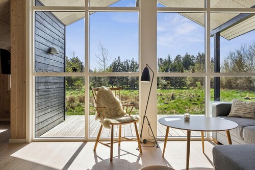 Modern holiday home from 2017, located at Lild Strand.