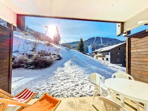Cozy studio in La Clusaz, 4 pers, pets allowed