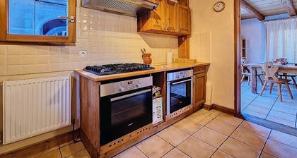 Chalet de lujo para 12 pers, sauna, chimenea y aparcamiento en Saint-Martin-de-Belleville