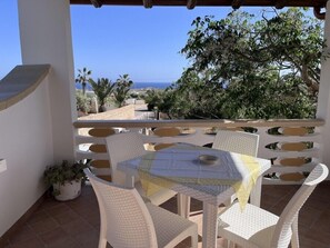 Superior Apartment, Sea View | Terrace/patio - Residence Villa Felice (Lampedusa)