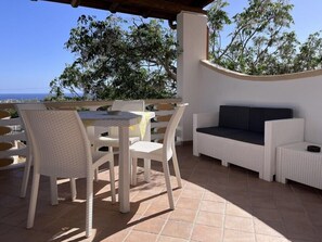 Superior Apartment, Sea View | Terrace/patio - Residence Villa Felice (Lampedusa)