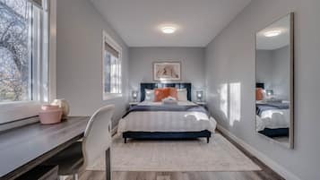 6 bedrooms, iron/ironing board, travel crib, free WiFi