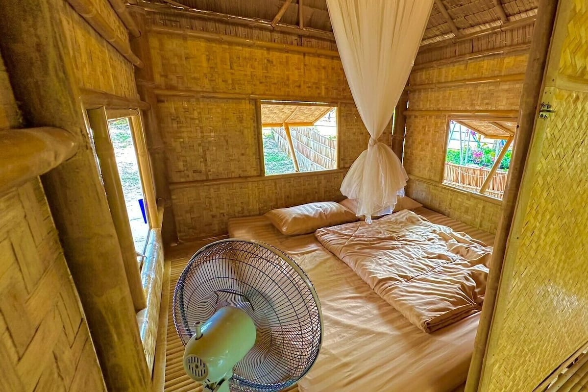 Phòng đôi cơ bản, nệm kiểu Nhật, quang cảnh sông | Truy cập Internet không dây miễn phí, bộ trải giường