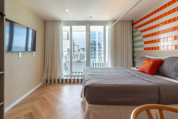 1 habitación, tabla de planchar con plancha, wifi gratis y ropa de cama 