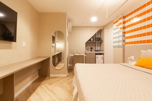 1 chambre, fer et planche à repasser, Wi-Fi gratuit, draps fournis