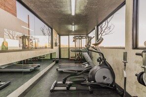 Fitness facility - Baja Dreamscape | Pool & Jacuzzi on rooftop | View (La Paz)