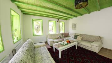 Comfort-Haus | Wohnbereich | Fernseher