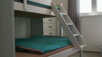 3 chambres, lit parapluie, Wi-Fi gratuit, draps fournis