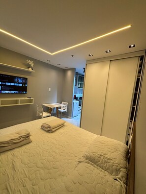 1 Schlafzimmer, kostenloses WLAN, Bettwäsche