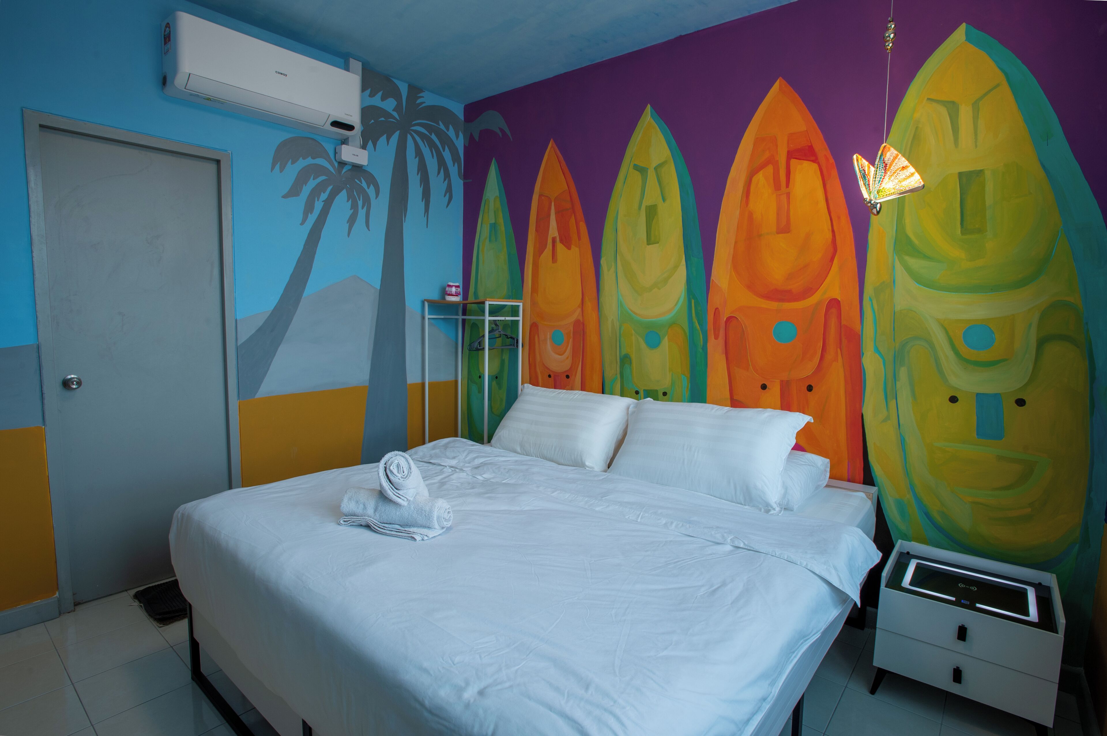 3 多间卧室、熨斗/熨衣板、WiFi、床单