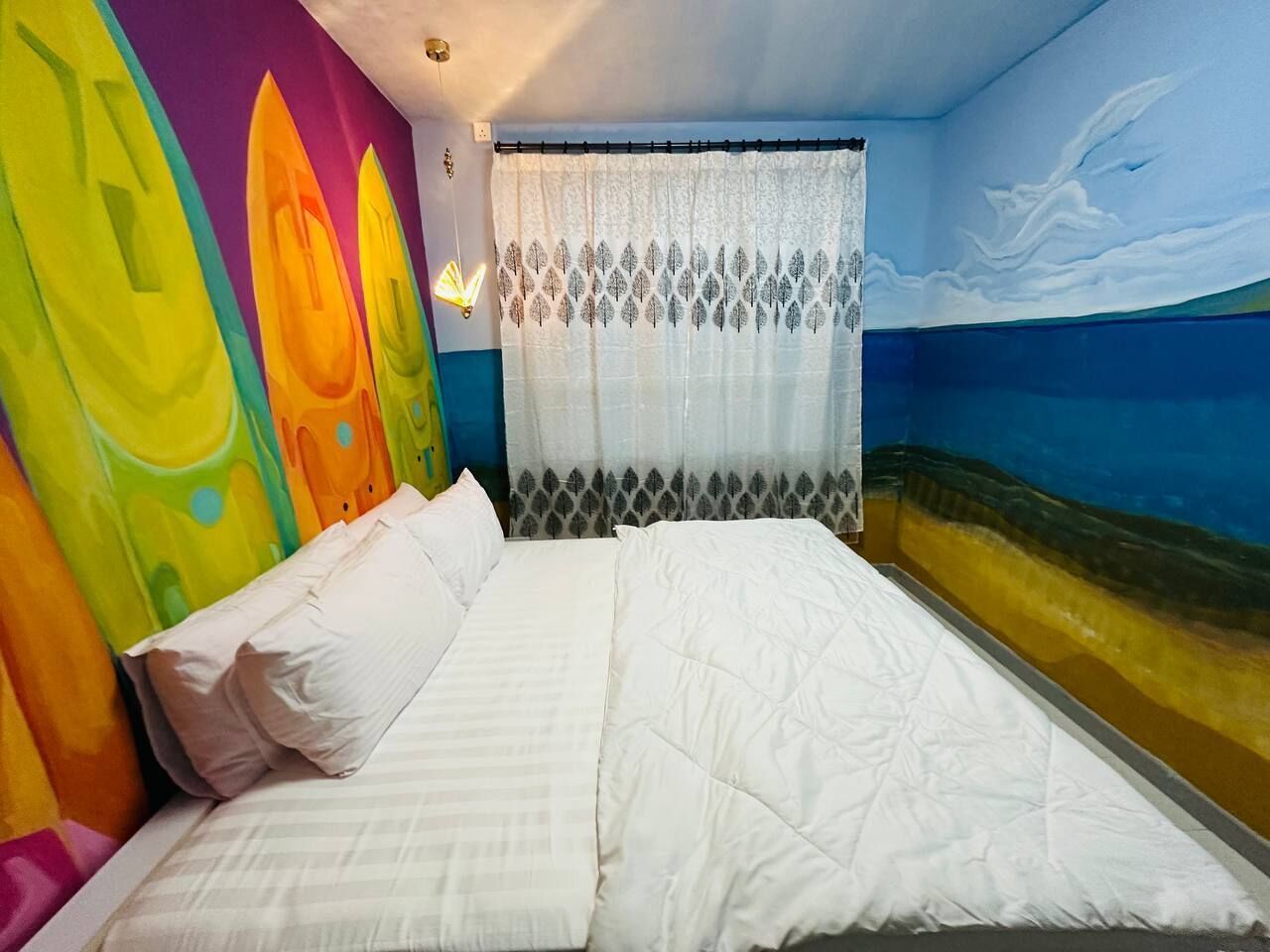 3 slaapkamers, een strijkplank/strijkijzer, wifi, beddengoed