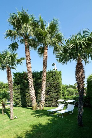 Overnattingsstedets uteområder