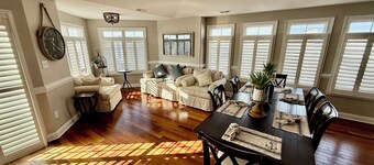 3 Bed 2 Bath top Floor Condo with Ocean Views Steps to the beach