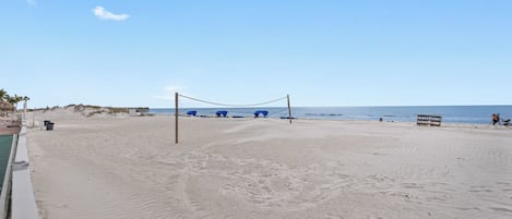 Aan het strand