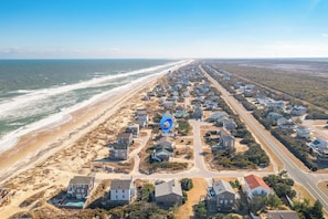 Beach nearby - Ocean Views, Gorgeous! Dogs Welcome, Hot Tub, SN9805 (Nags Head)