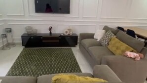 Apartment, 2 Bedrooms, Smoking, Balcony | Living area - Apartment Building in Salagi (Salagi)