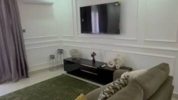 Apartment, 2 Bedrooms, Smoking, Balcony | Living area