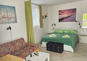 1 Schlafzimmer, kostenloses WLAN, Bettwäsche