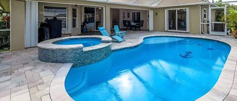Beheizter Pool