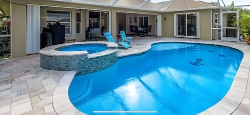 Waterfront Retreat with Pool & Gulf Access