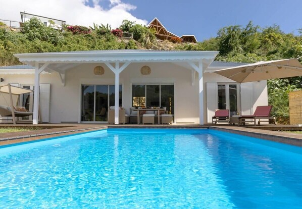 Pool - Villa Arubana – 2 Bedrooms | Pool & Tropical Garden (Sainte-Anne)