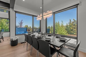 Dining - Modern Home in Canyons Village by InvitedHome | Hot Tub, Game Room, Walk to Ski (Park City)