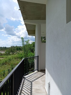 Quarto casal, vista para o jardim | 1 quarto, Wi-Fi de cortesia
