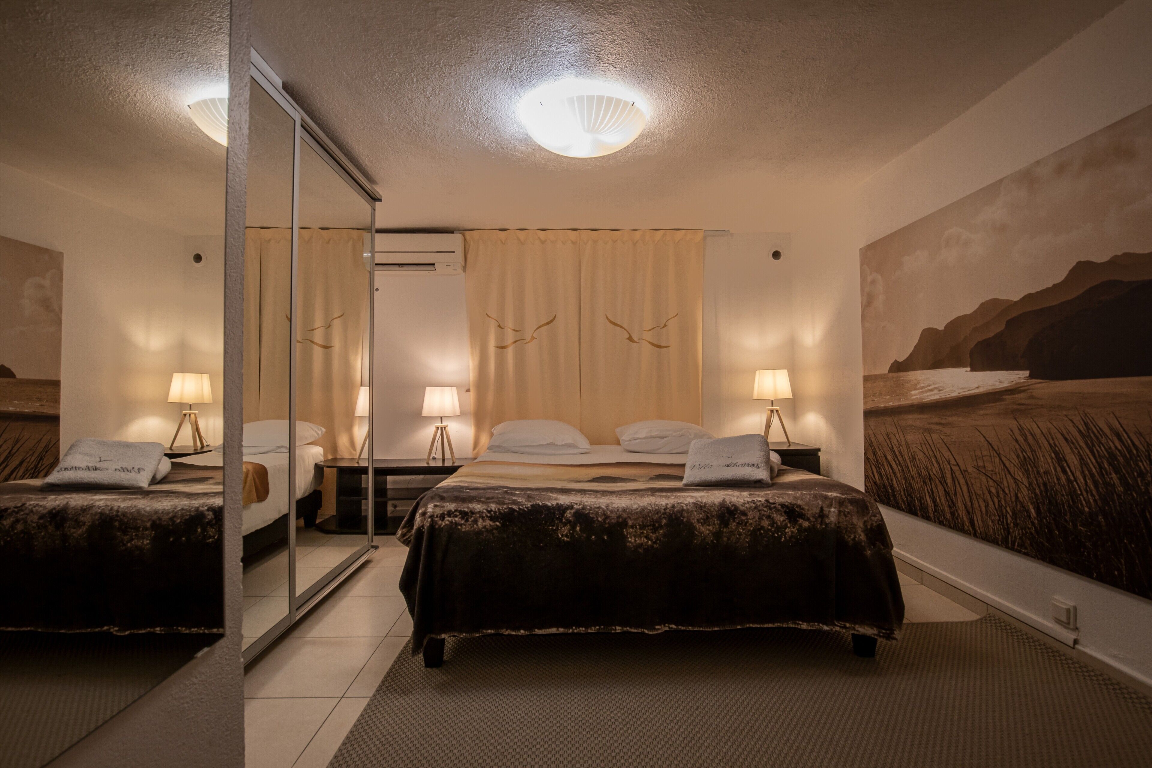 2 Schlafzimmer, Bügeleisen/Bügelbrett, kostenloses WLAN, Bettwäsche