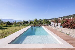 Pool - Country House 'Cándido' with Mountain View, Private Pool and Wi-Fi (As Neves)