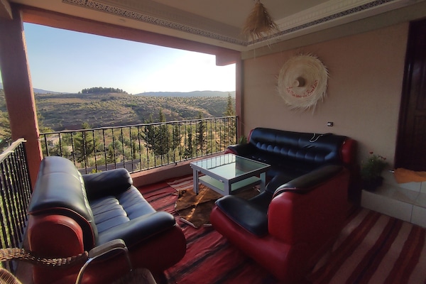 Family Apartment, Balcony, Mountain View | Terrace/patio