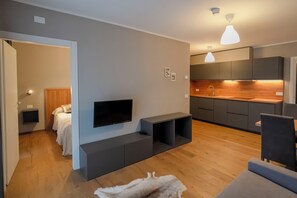 Bilocale Deluxe con terrazza | Private kitchen - Condhotel Fanti (Valdisotto)