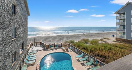 Oceanfront View at Garden City Beach! 2BD/2BA