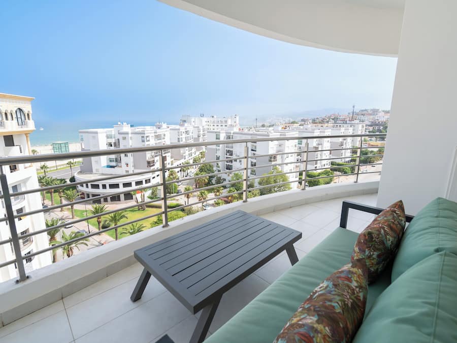 Apartment, 2 Bedrooms, Sea View | Terrace/patio