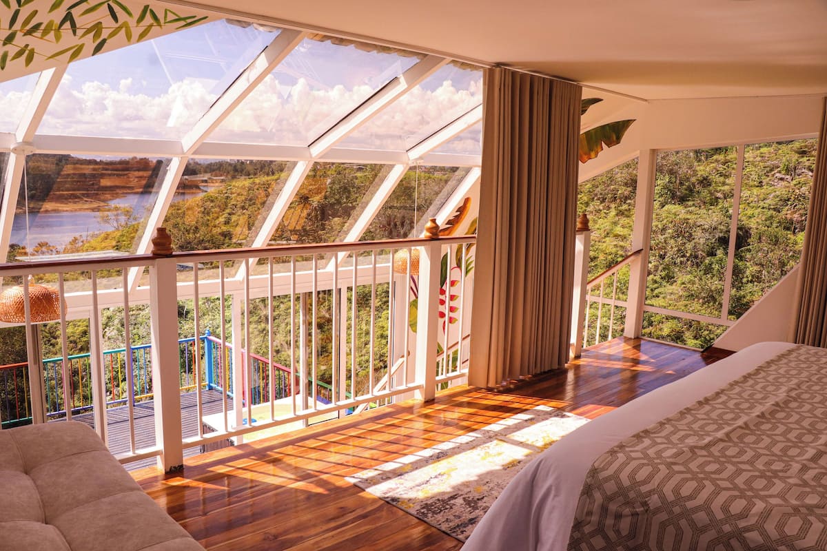 标准小屋, 湖景 | 1 多间卧室、客房内保险箱、笔记本电脑工作区、免费 WiFi